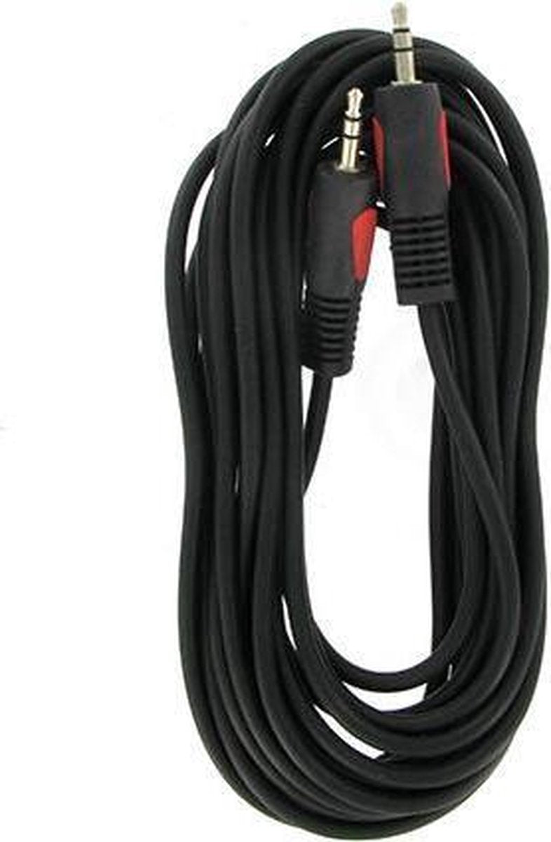 Kopp jack audio aansluitsnoer 3.5 mm 5m