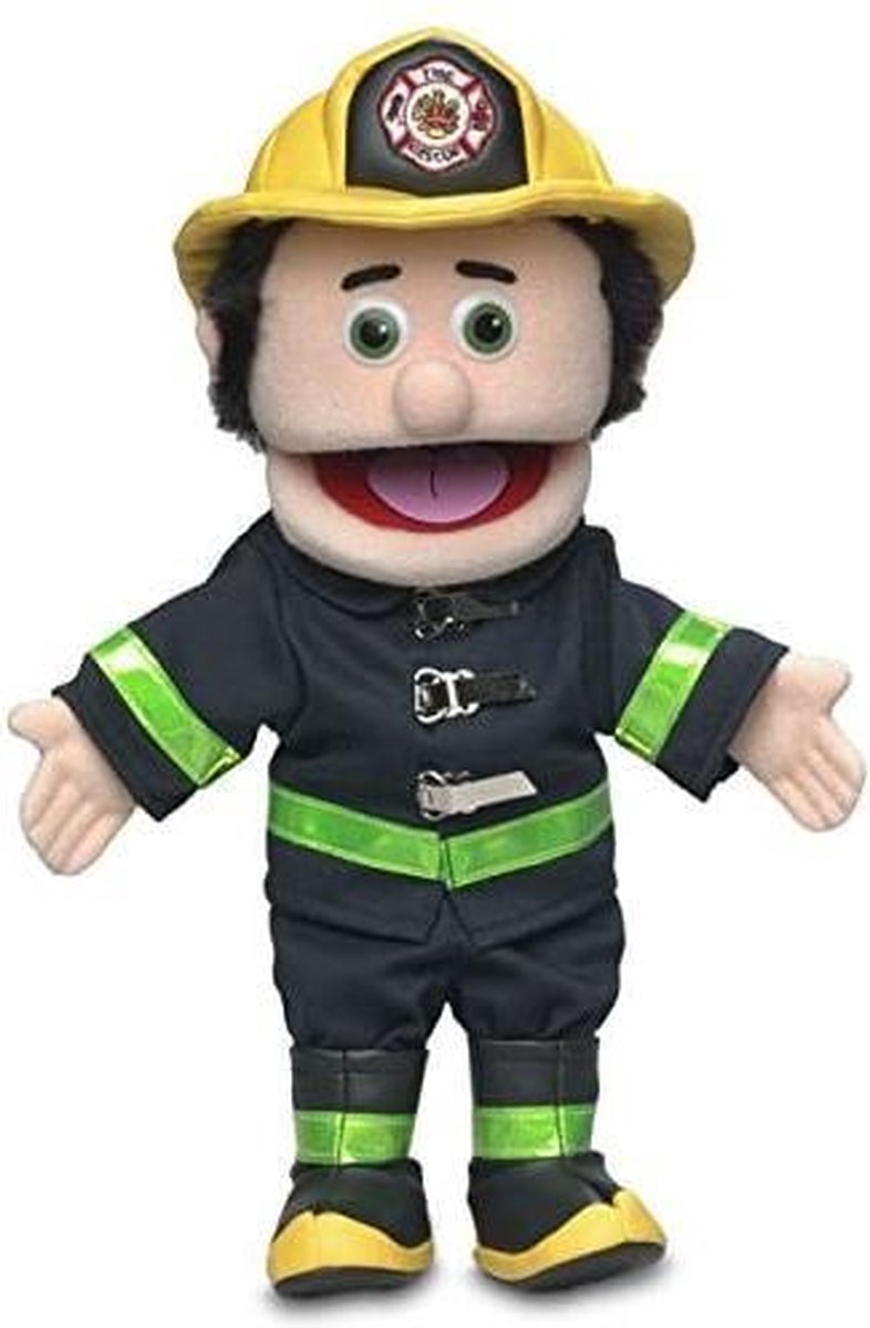 Handpop Brandweerman Sillypuppets 14''