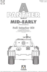 Takom | 2098 | Panther Ausf.A mid-early | full interior | 1:35