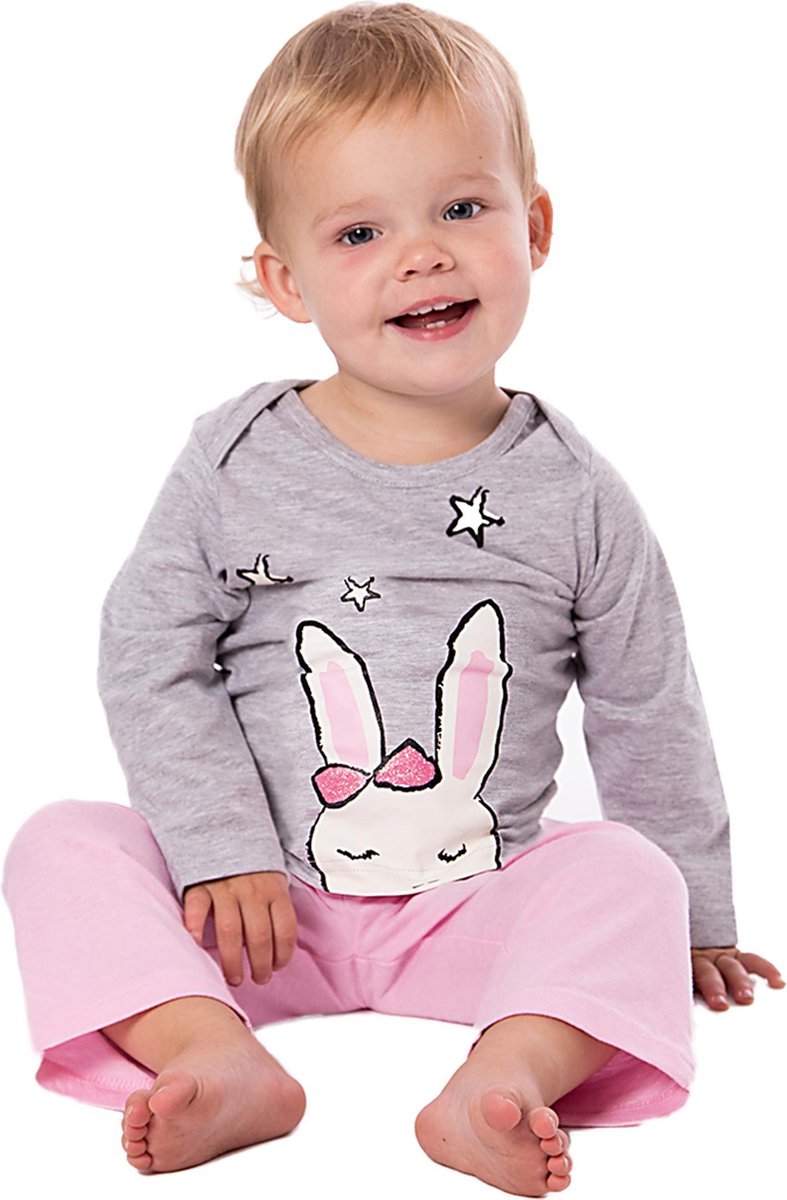 Meisjes Pyjama Konijn 74/80