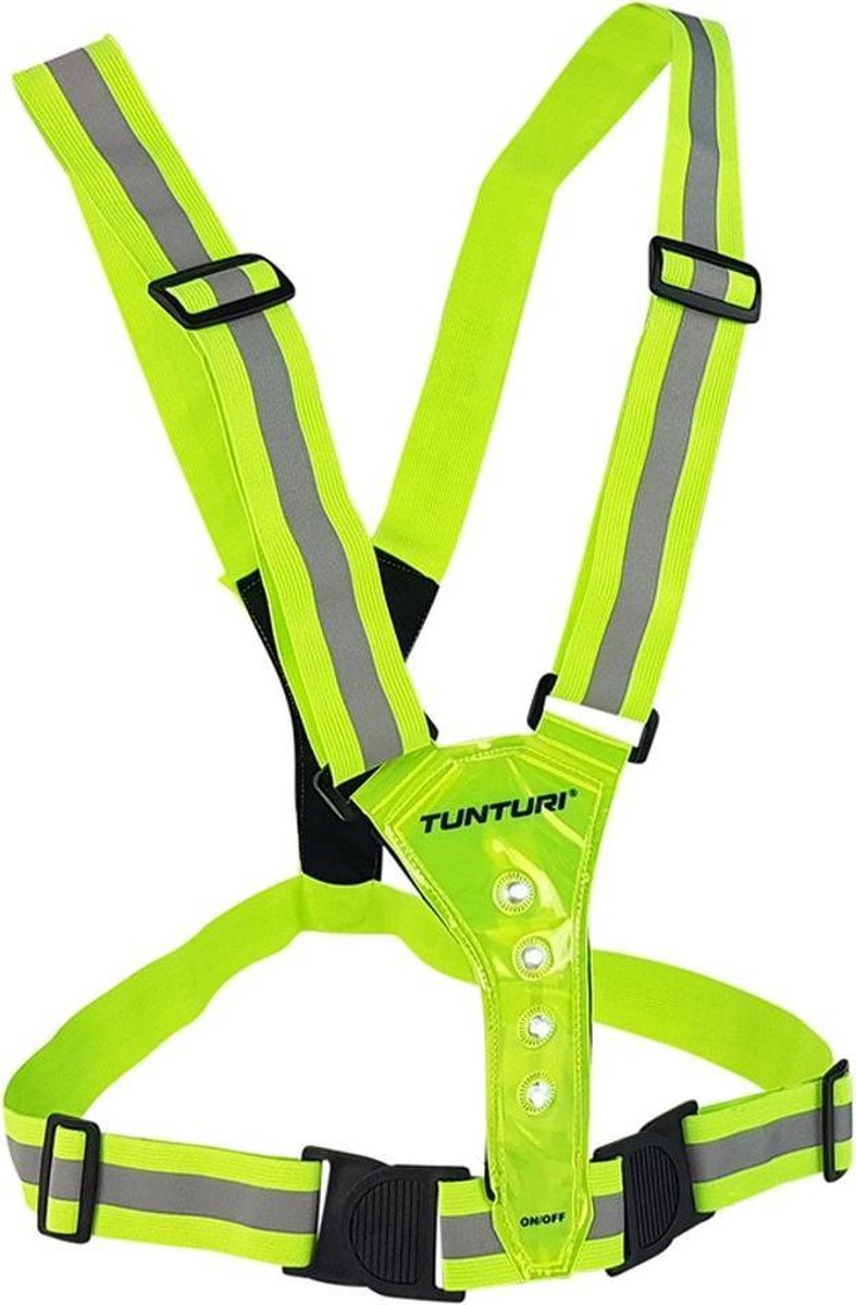 Tunturi X-shape Hardloop verlichting gordel - Running verlichting - Led