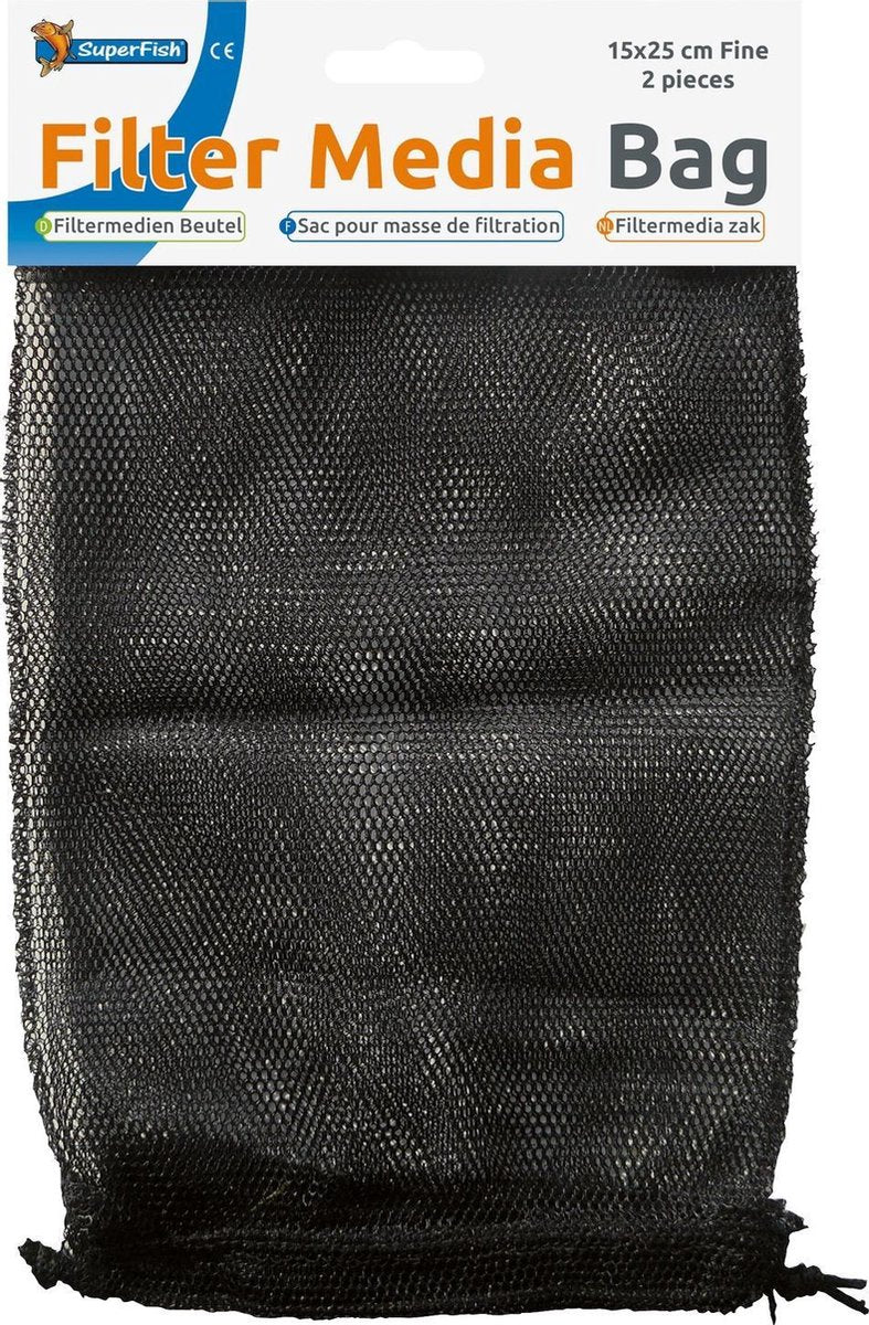 Filtermediazak 15x25 cm 2stuks