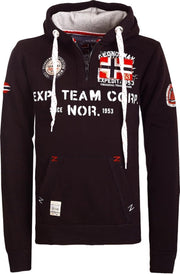 Geographical Norway Hoodie Capuchon Zwart Goptaine - 3XL