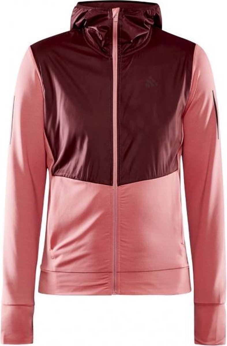Craft Adv. Jersey Hoodie Jack Dames - rood - maat L