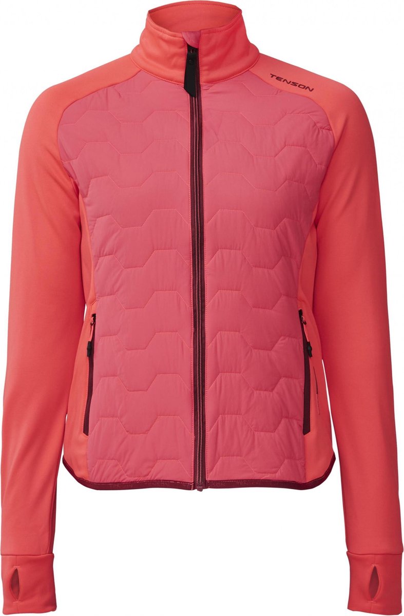 Tenson Outdoorjas Karma Dames Polyamide/elastaan Rood Maat L