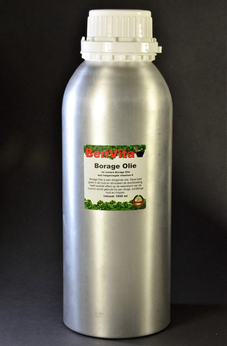 Borage Olie Puur Liter - Bernagie Olie - Huidolie