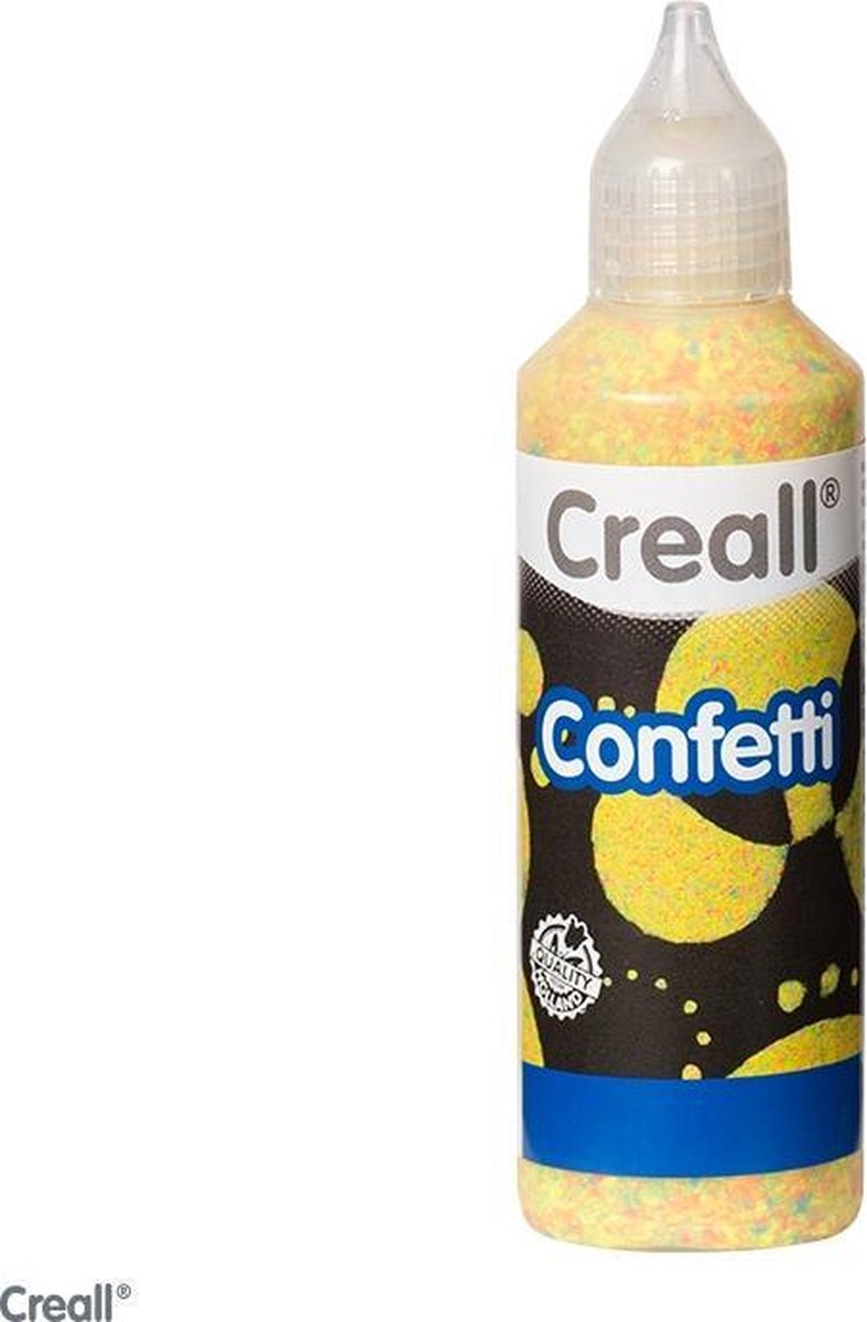 Creall confettiverf op waterbasis