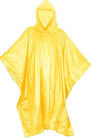 Regenponcho Met Capuchon Unisex Geel One Size