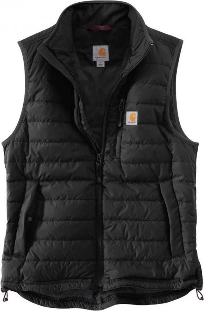 Heren Bodywarmer - Vest - Carhartt Gilliam - Zwart - Heren S