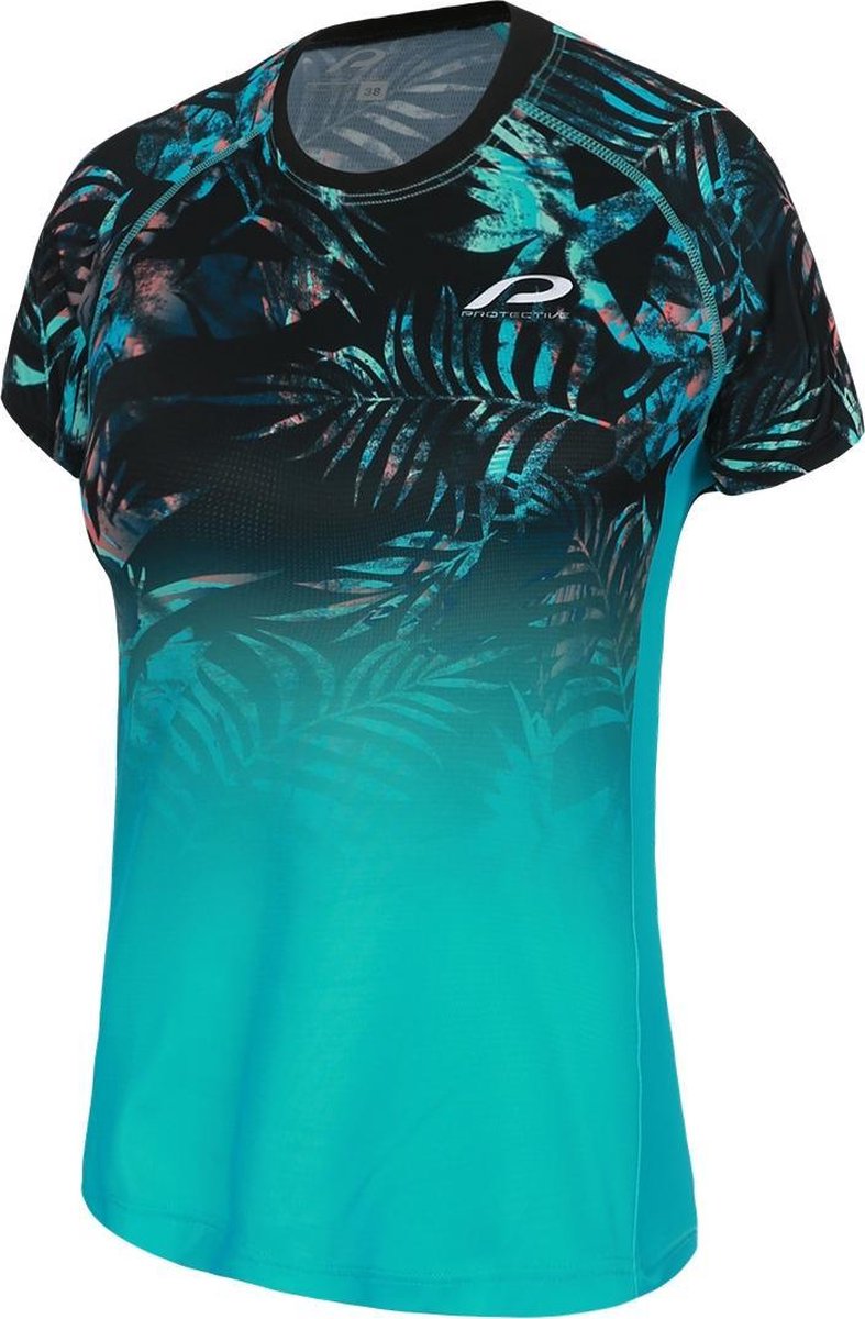 Protective Fietsshirt P-greenthumb Dames Polyester Aqua Maat 40