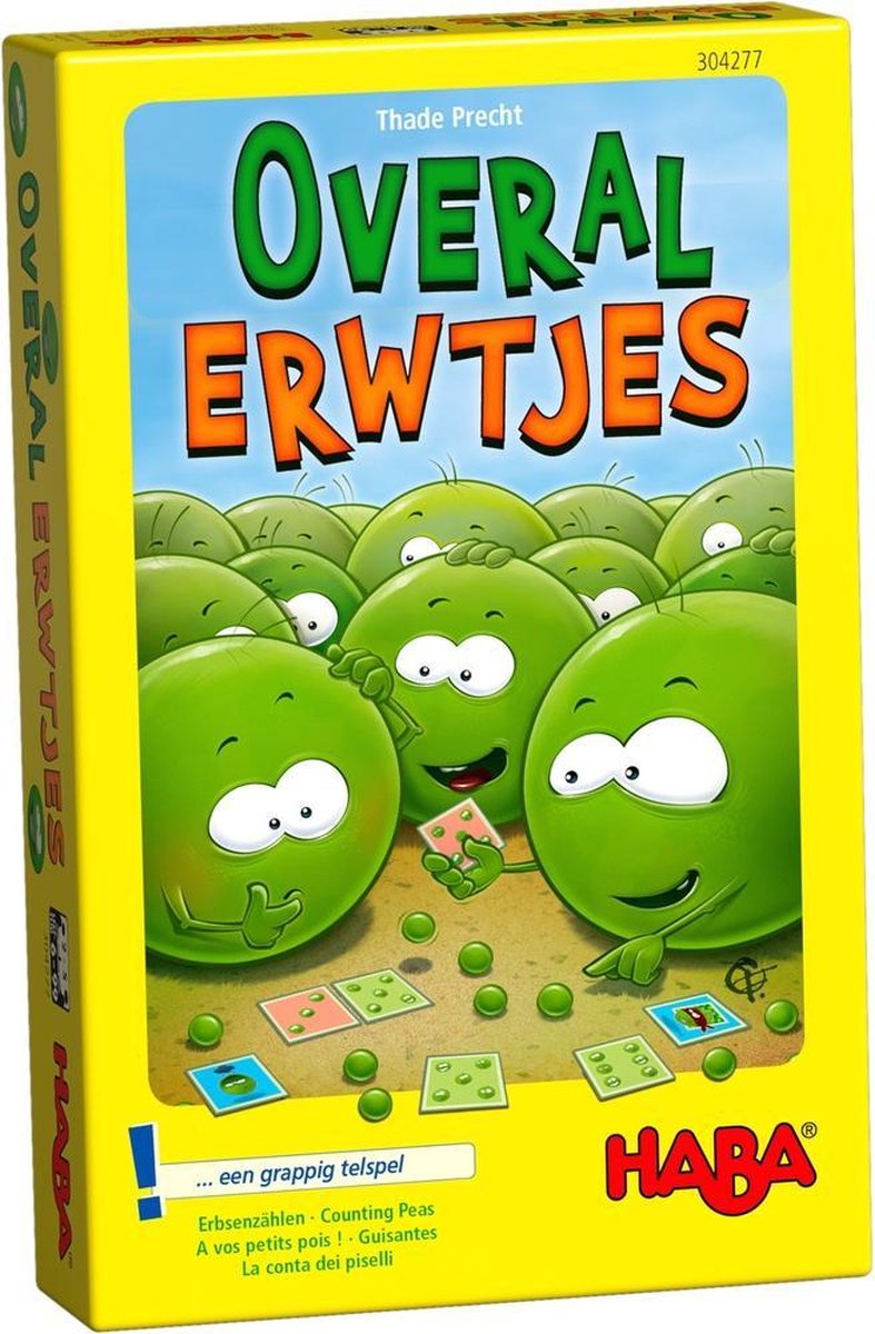 Spel - Overal erwtjes - 6+