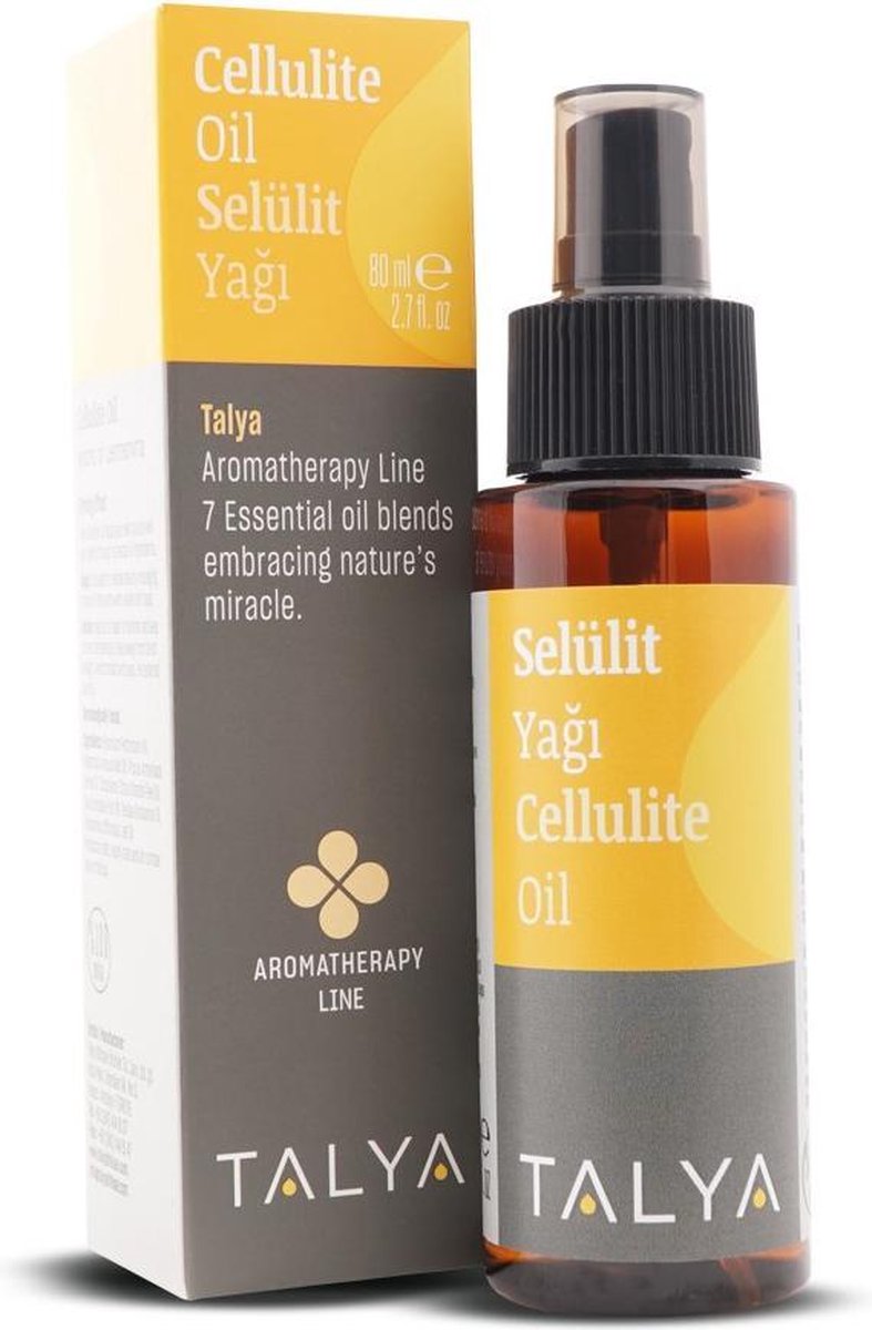 Talya Anti Cellulitisolie 80 ml (100% Natuurlijke Kruidenolie)