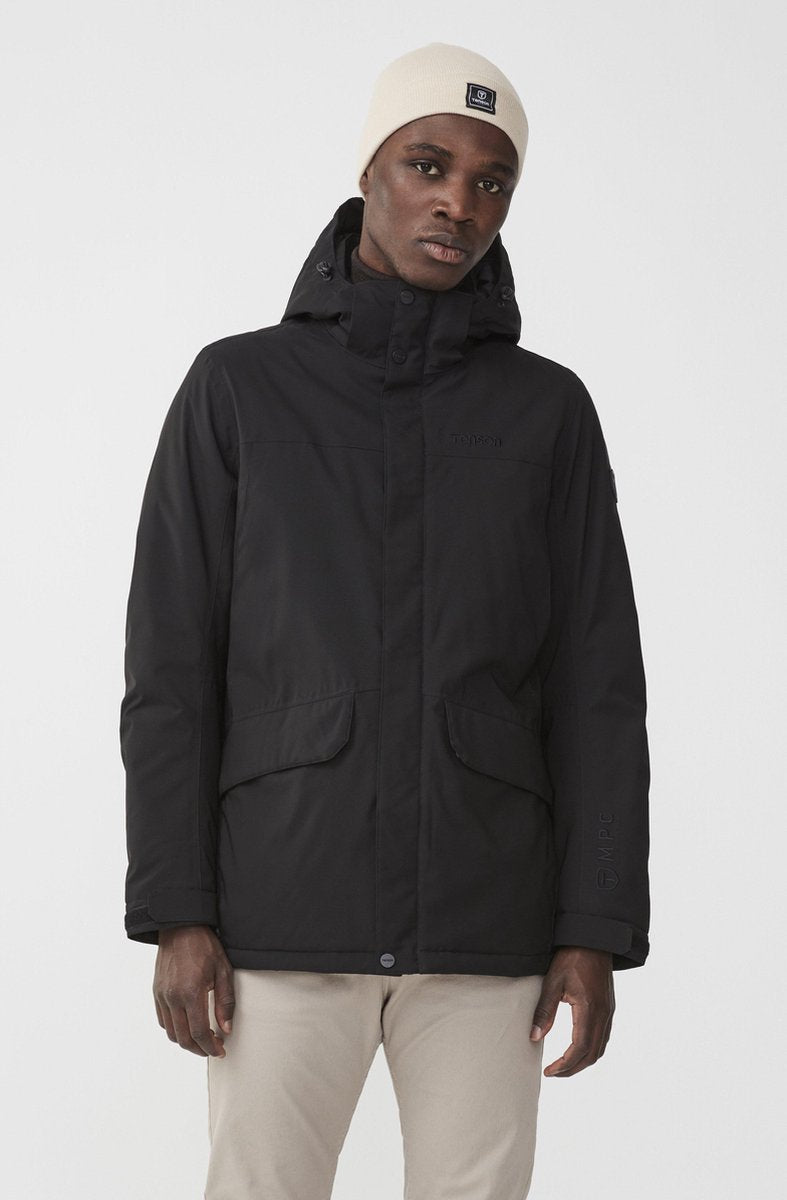 Tenson Harris - Outdoorjas - Heren - Zwart - Maat S