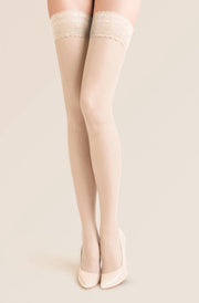 Gabriella Stay Up kousen Calze Emotion 15DEN maat M/L / kleur ecri