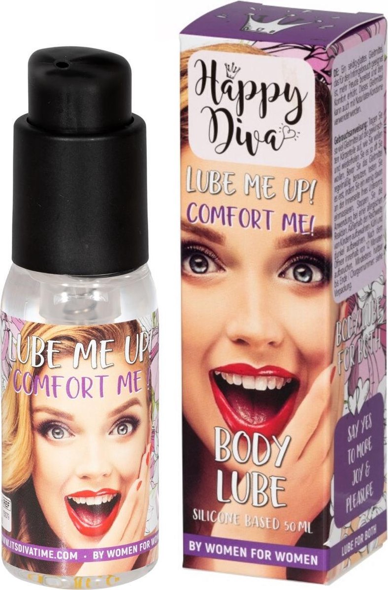 Happy Diva - Lube Me Up! Siliconen Glijmiddel 50ml
