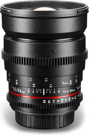 Samyang 24mm T1.5 VDSLR ED AS IF UMC - Prime lens - geschikt voor Sony A