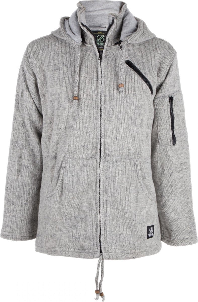 SHAKALOHA LIFE IS FOR LIVING M Cruiser Ziphood Grey