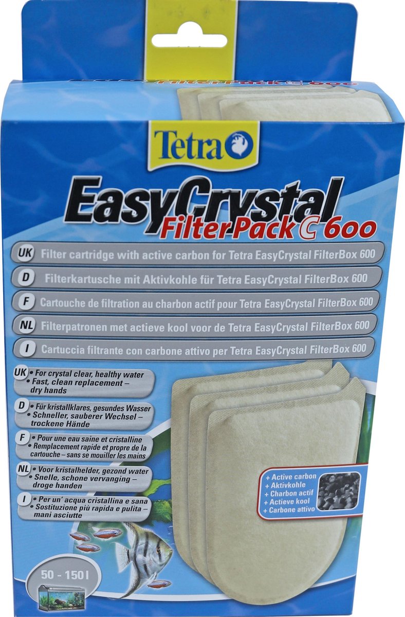 Tetra Easy Crystal koolpack voor 600