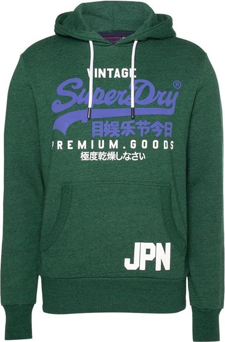Superdry Vintage Logo Duo Heren Hoodie - Maat S