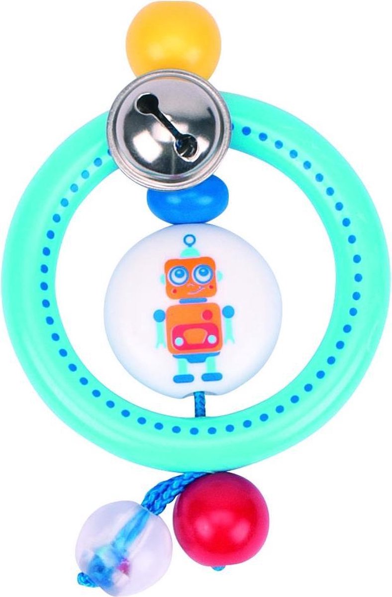 Heimess Bijtring Robot Hout 8 Cm