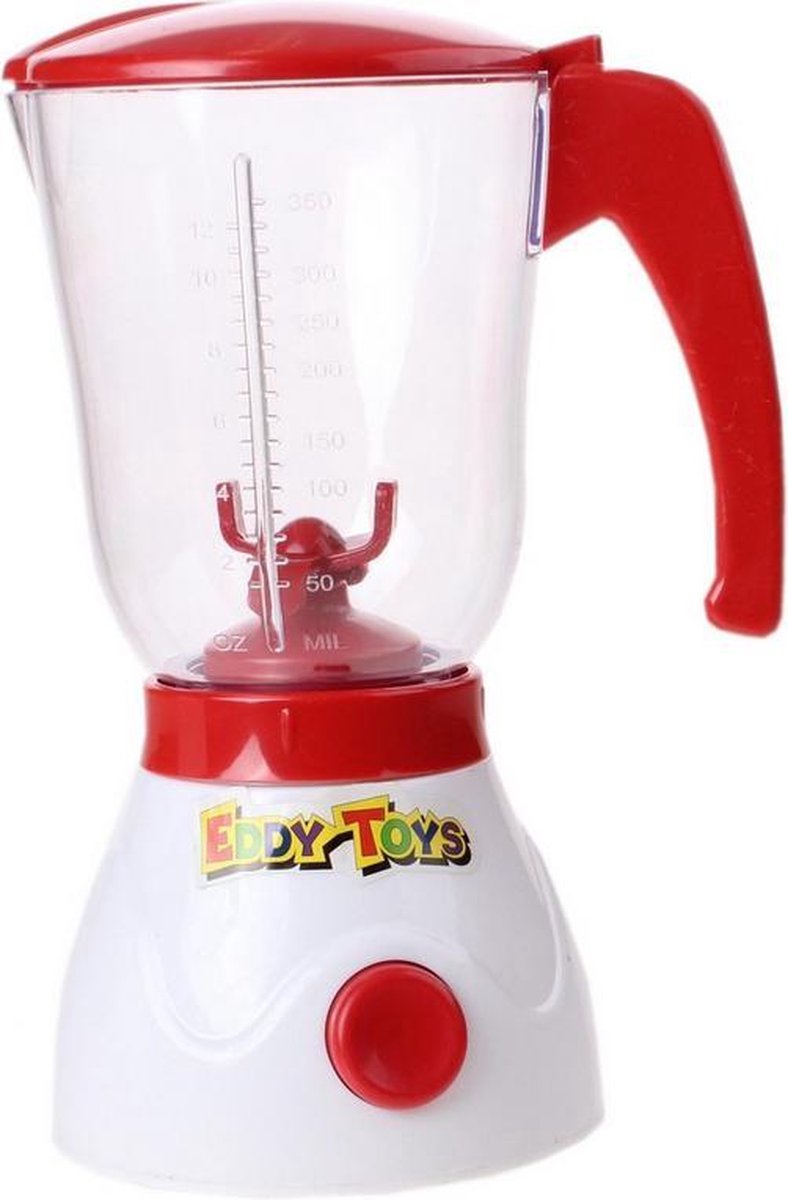 Toys Blender - Rood/wit - 21 Cm