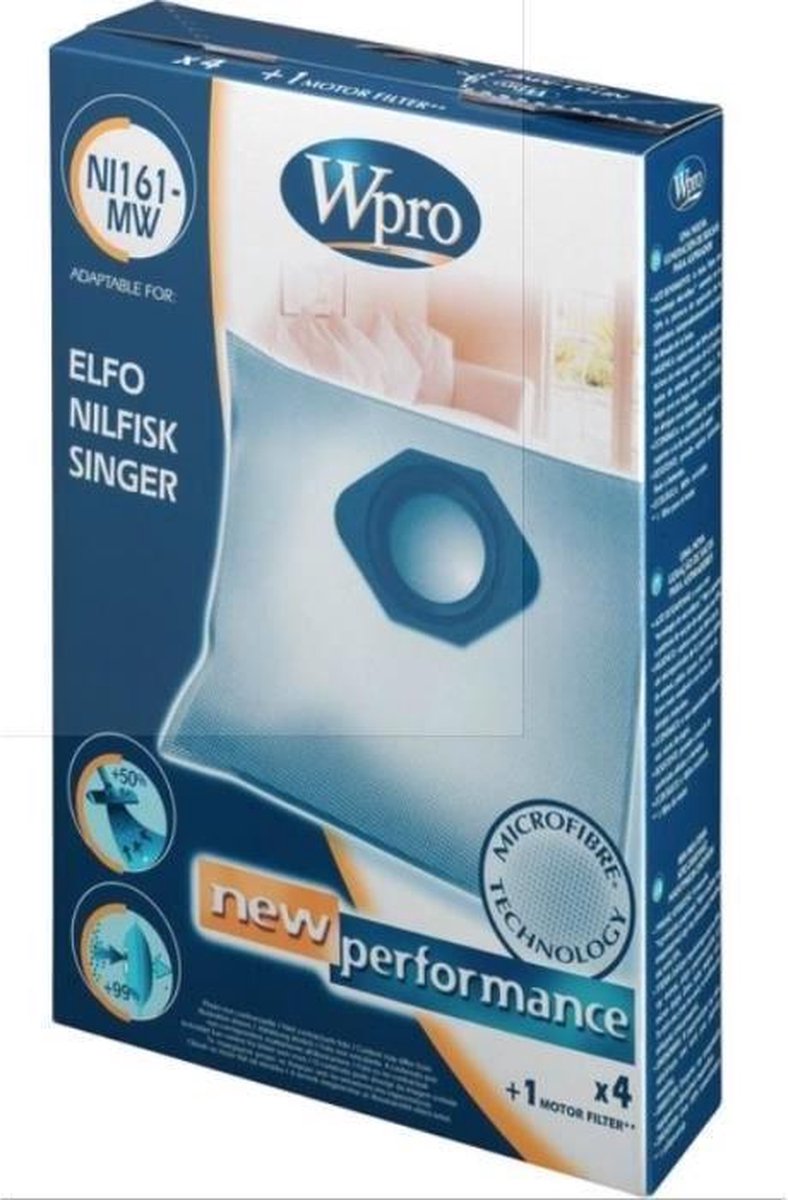 WPRO - Elfo-Nilfisk-Singer 4 stuks - 484000001125