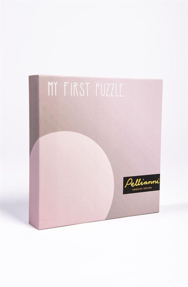 Pellianni Puzzel: MIJN EERSTE PUZZEL GRIJS 15x15x2cm
