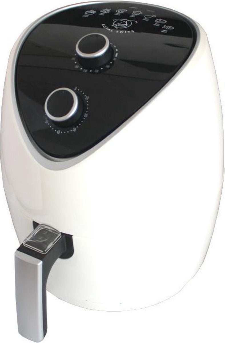 Royal Swiss AF20335M - Airfryer - Touch screen - Hetelucht friteuse - 3.5 L - Wit