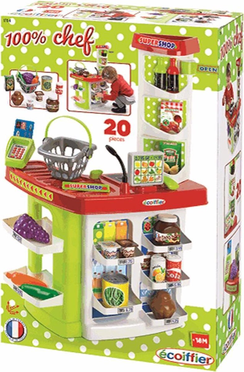 écoiffier 100% CHEF Super Shop