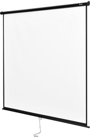 Projectiescherm wit en zwart 203x203 cm 113"