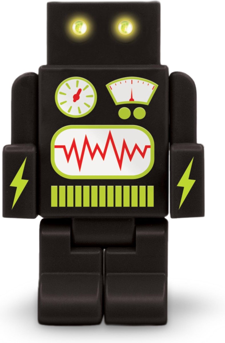 Mustard Desktop USB Verdeler - RoboHub 2000 - Zwart