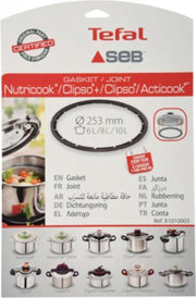 Tefal dekselring afdichting snelkookpan doorsnede 6 - 8 - 10 liter origineel Calor SEB Tefal 12805 v