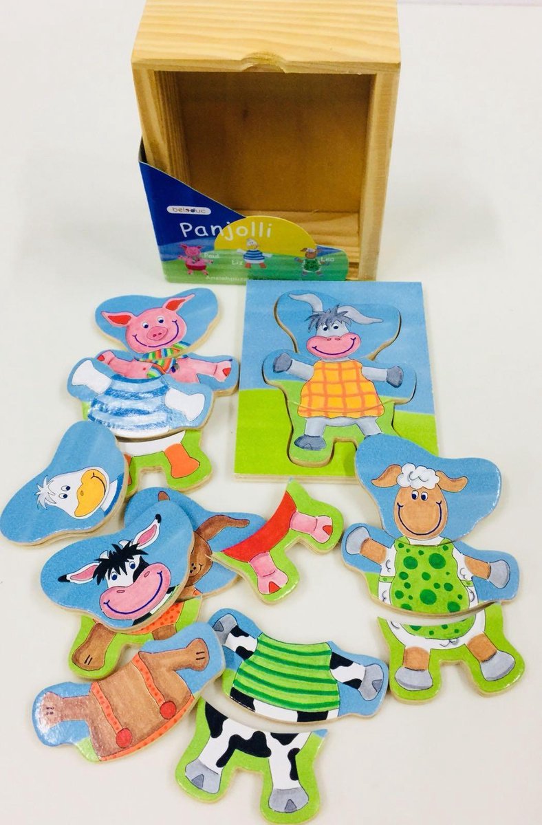 Aankleedpuzzel panjoli