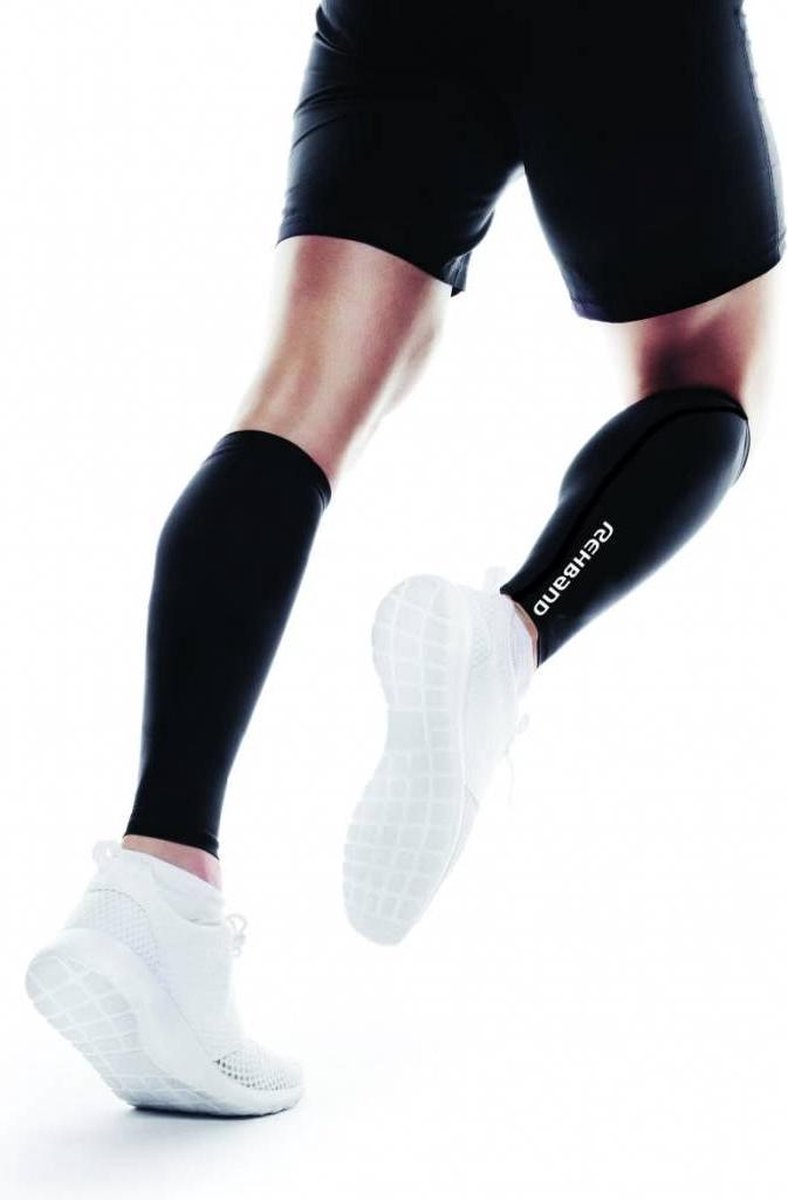 Rehband Compression Calf Sleeves Zwart