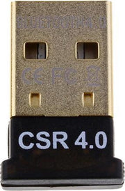 XIB Bluetooth Dongle micro USB adapter 4.0 - MP3 Autoradio - Zwart