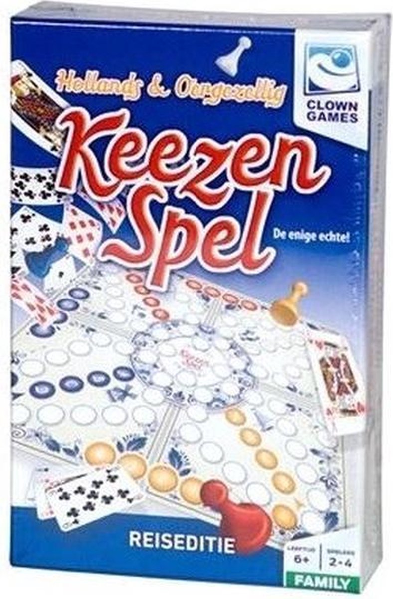 Keezen bordspel pocket editie - Reisspellen Keezen