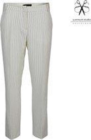 Summum Pinstripe - Broek - Wit - 36