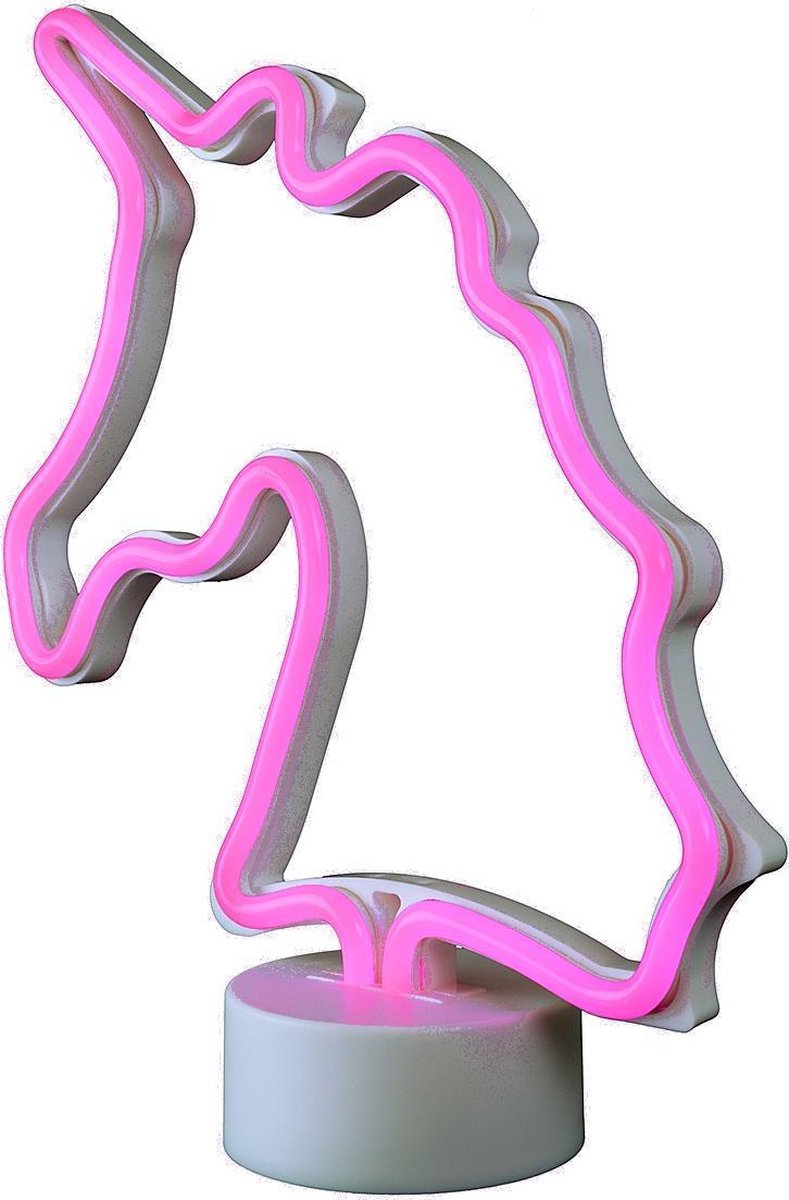 Kamparo Eenhoornlamp Neonverlichting 31 Cm Roze