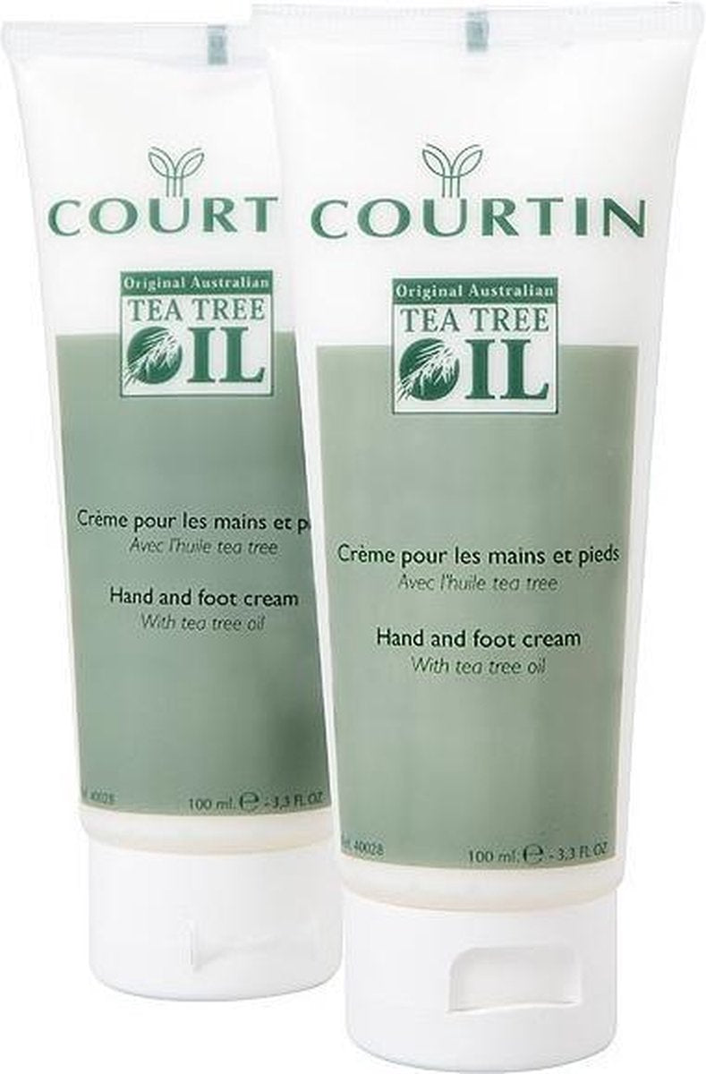 Courtin hand en voet crème met  tea tree olie