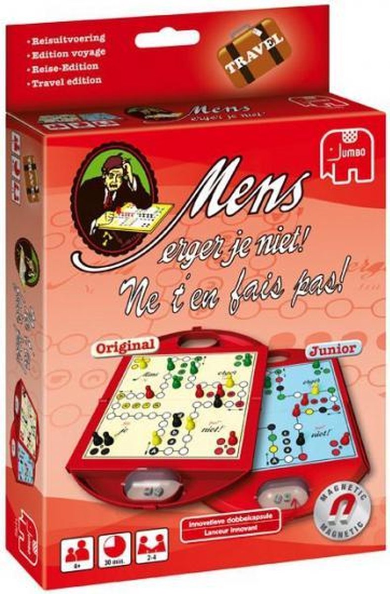 Reisspel Mens erger je niet
