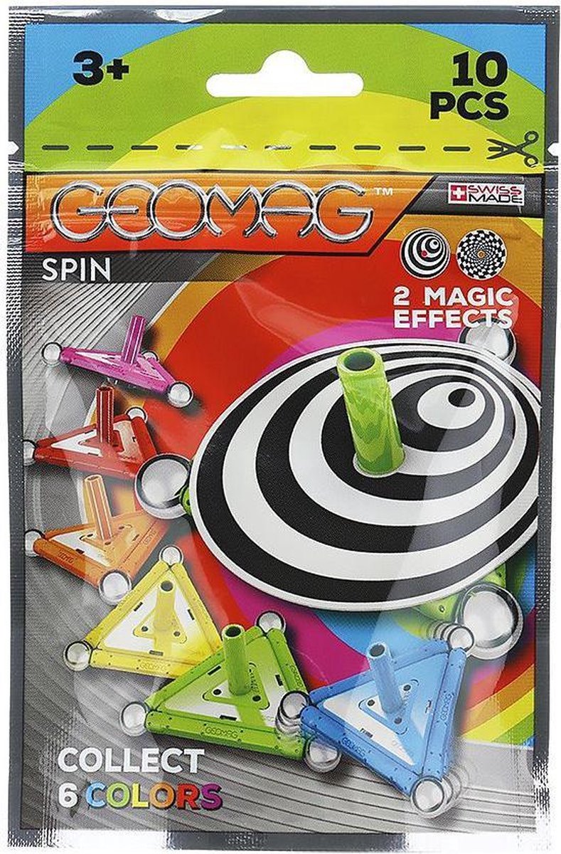 Geomag Panels Spinner - 10 delig