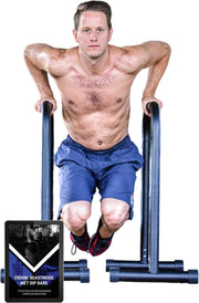 Calisthenics Dip Bars – Paralettes Hoog – Opdruksteunen – Push Up Grips – Fitness Station voor Dips