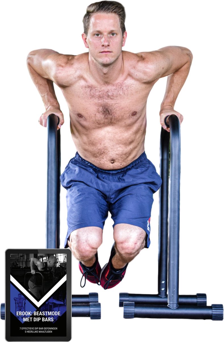 Calisthenics Dip Bars – Paralettes Hoog – Opdruksteunen – Push Up Grips – Fitness Station voor Dips