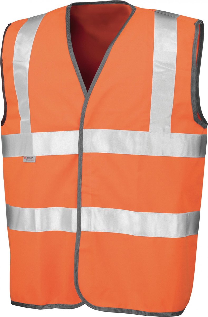 Oranje reflecterend veiligheidsvest S/m - veiligheidshesje