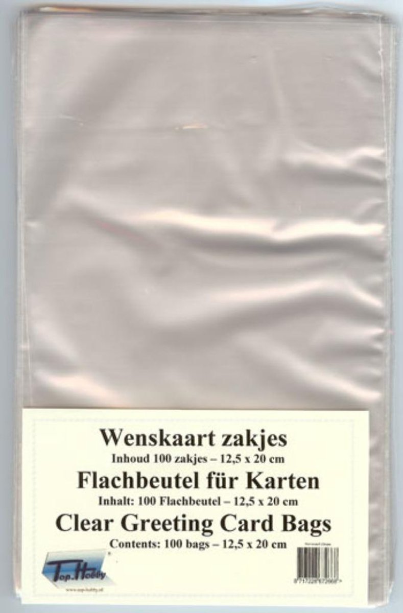 Wenskaart Zakjes - Transparant - 12