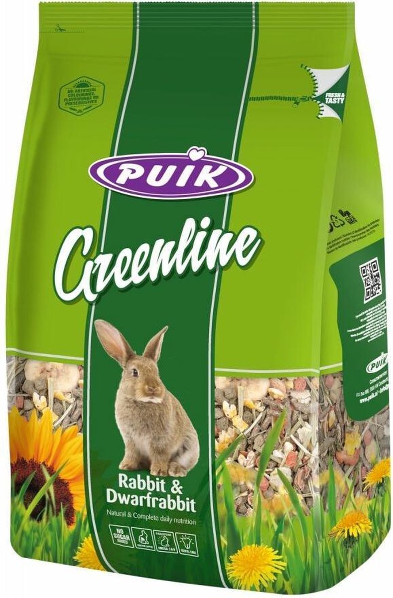 6x Puik Greenline Konijn En Dwergkonijn 1