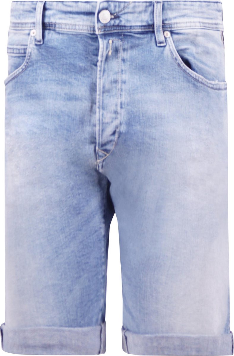 Replay Bermuda Blauw  heren maat 34