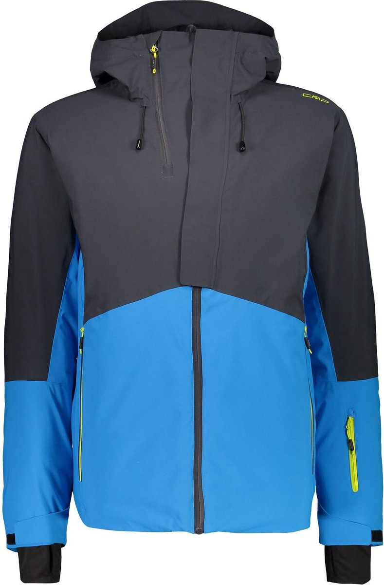 CMP Wintersportjas - Maat 48  - Mannen - donkergrijs/blauw