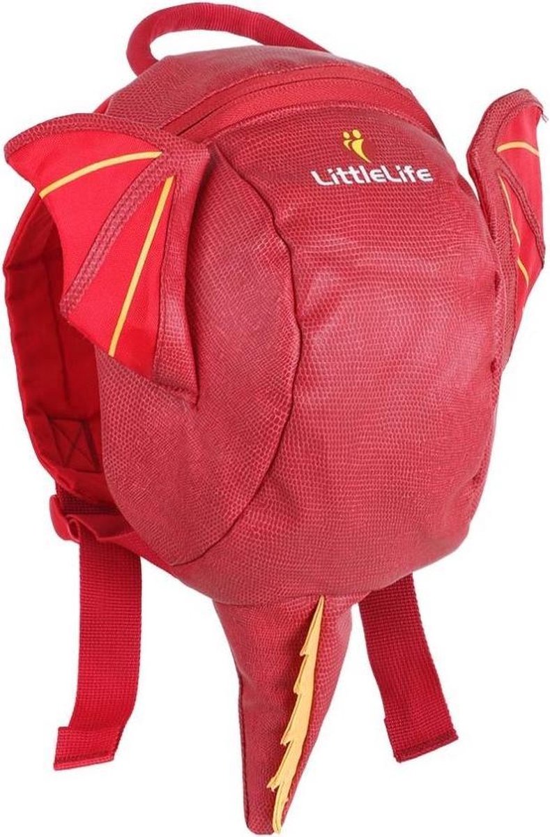 Littlelife Rugzak Met Riem Draak Junior 2 Liter Polyester Rood