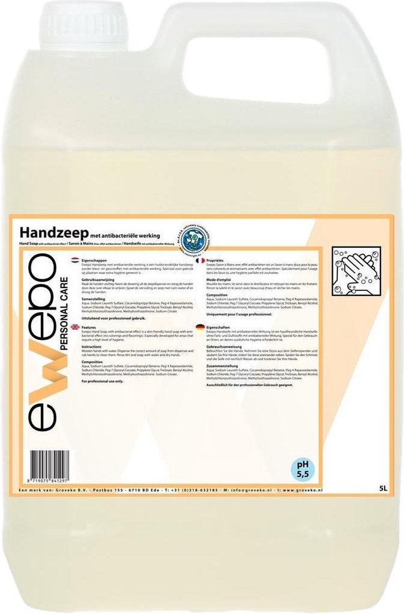 Ewepo Handzeep Antibac 5 liter
